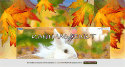 Desktop Screenshot of kaninmagazinet.se