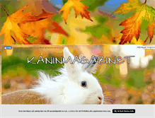 Tablet Screenshot of kaninmagazinet.se